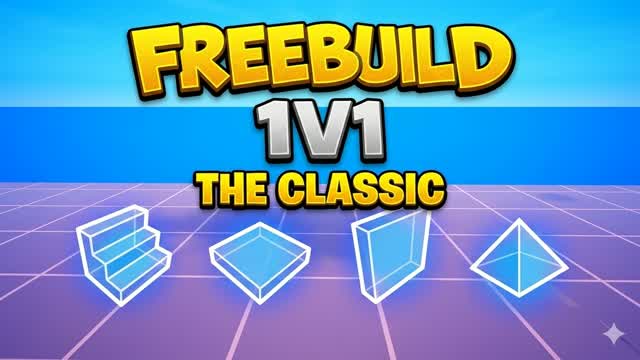 The Crazy Classic 1v1 Freebuild — Fortnite Creative map