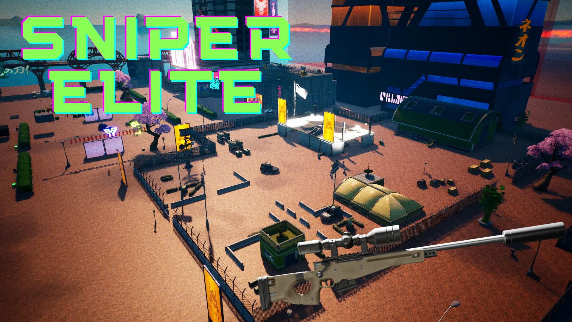 SNIPER ELITE — Fortnite Creative map