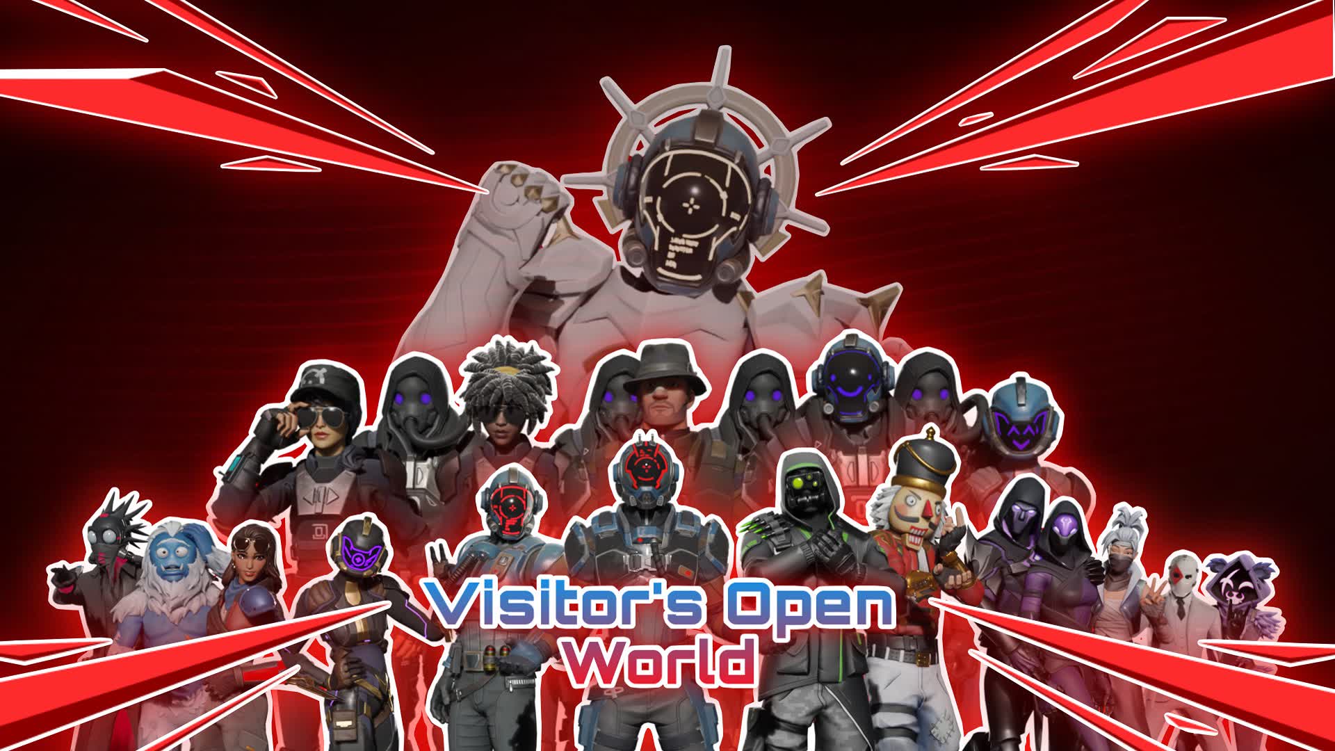 Visitor's Open World - Restored! — Fortnite Creative map
