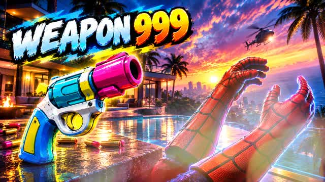 spider GUN GAME SPIDER โ Fortnite Creative map