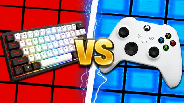 PC VS XBOX 🔴🔵 (ALL WEAPONS) — Fortnite Creative map