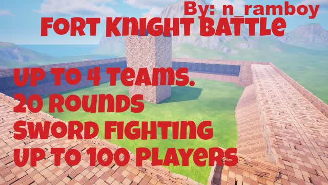 Fort Knight Battle — Fortnite Creative map