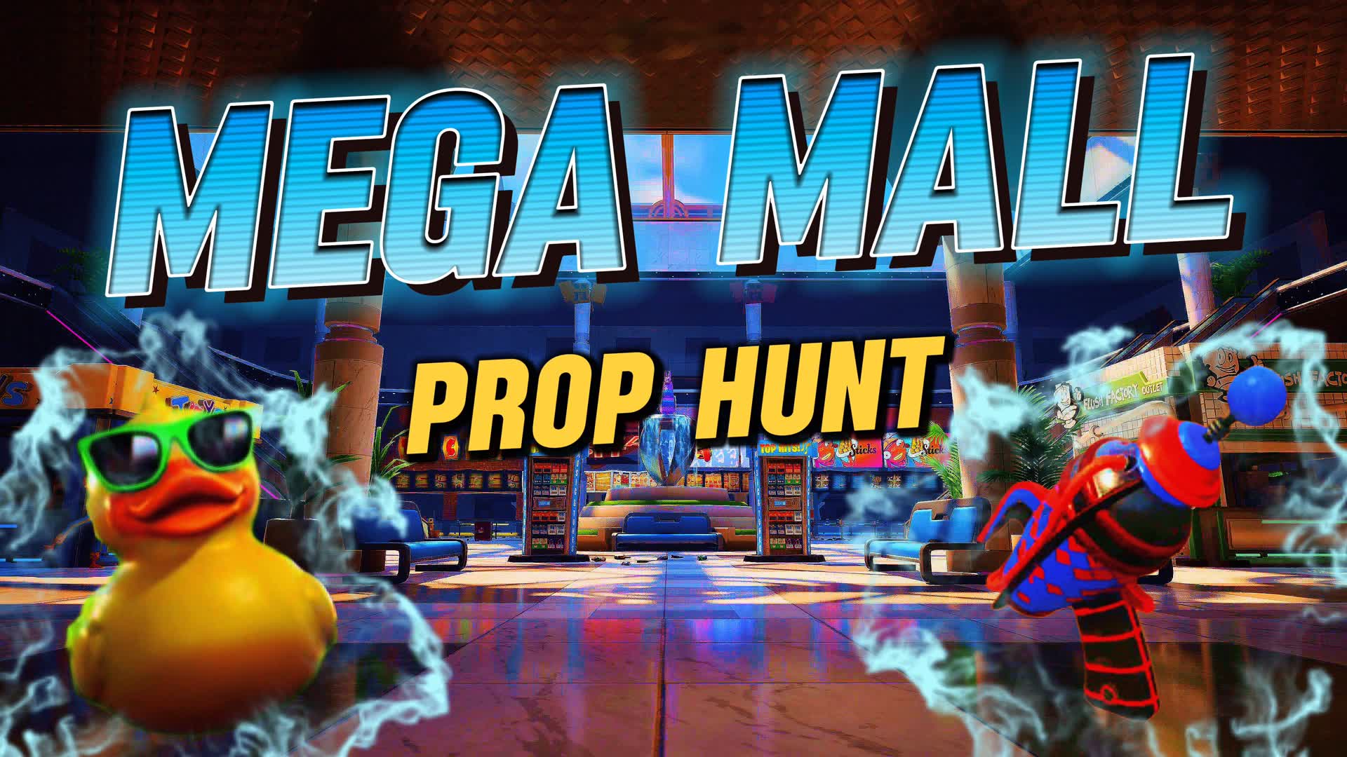 Jonah's Mega Mall Prop Hunt — Fortnite Creative map