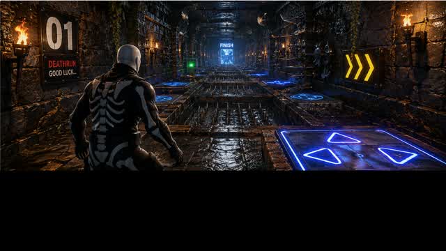 DEATHRUN chill — Fortnite Creative map