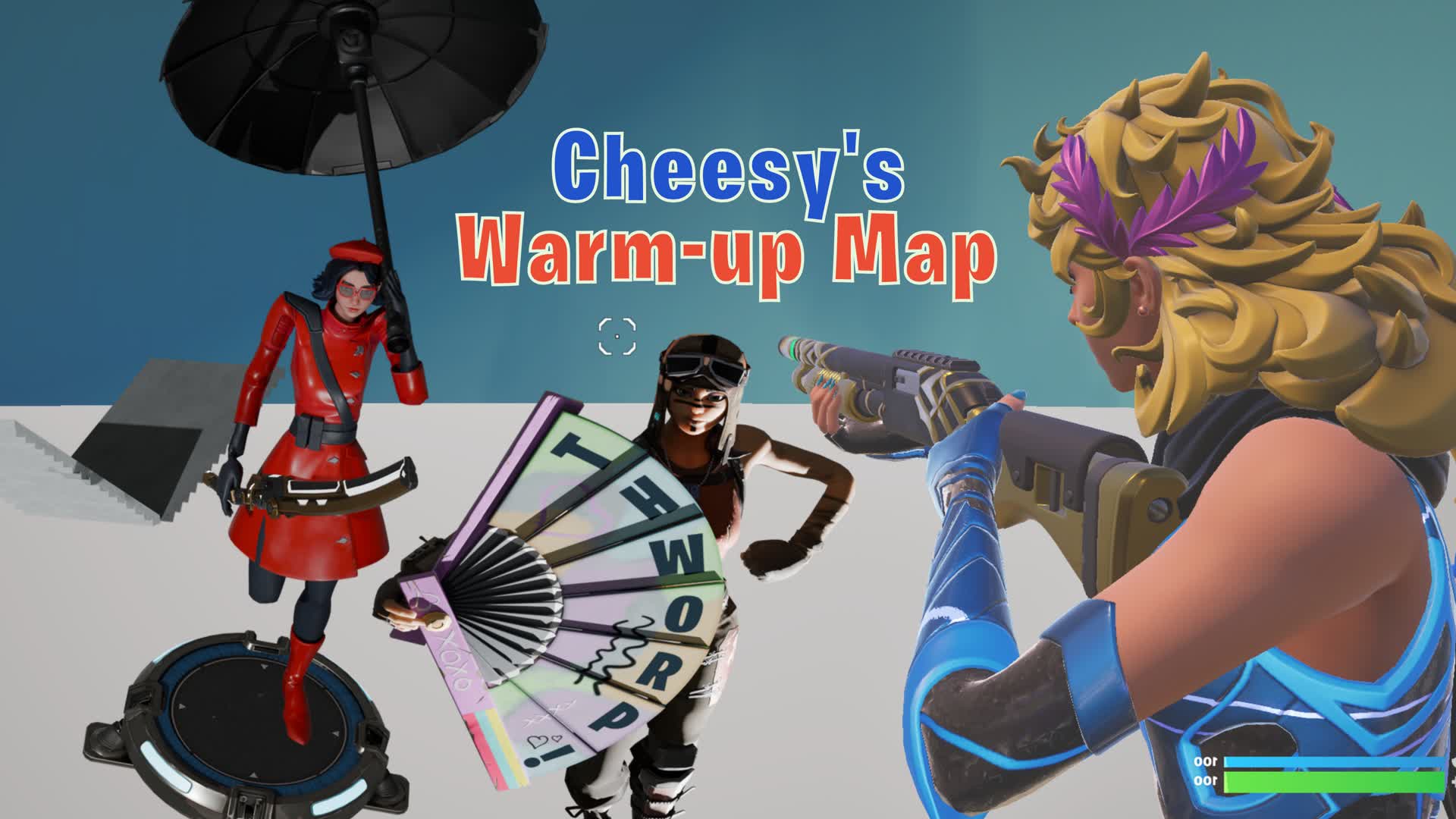 Cheesy's Warm-Up Map — Fortnite Creative map