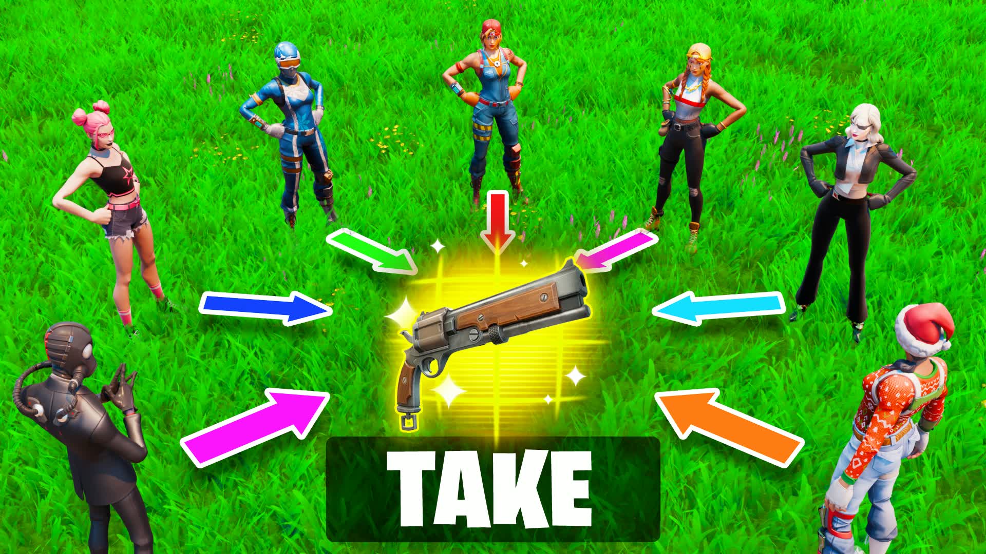NEW SHOOT OR DIE ๐ MINIGAME โ Fortnite Creative map