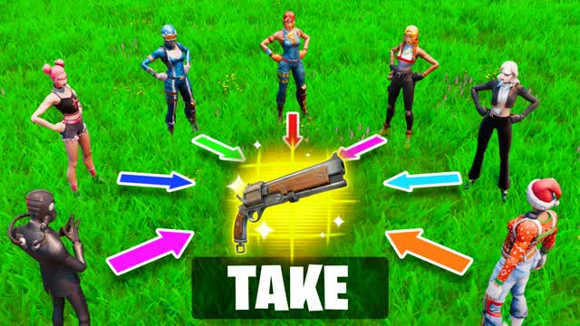 NEW SHOOT OR DIE π MINIGAME β Fortnite Creative map