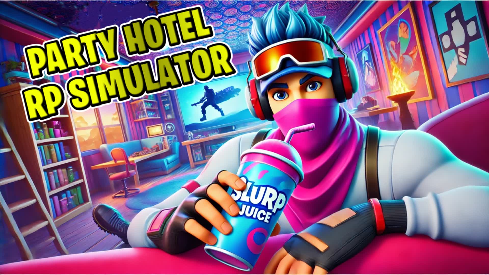 PARTY HOTEL RP SIMULATOR — Fortnite Creative map
