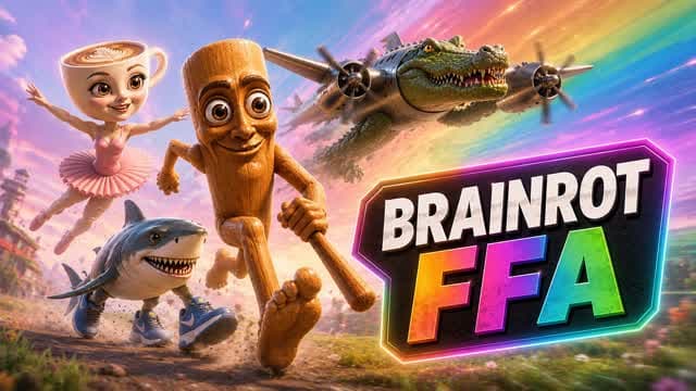 π΅βπ« Brainrot FFA π β Fortnite Creative map