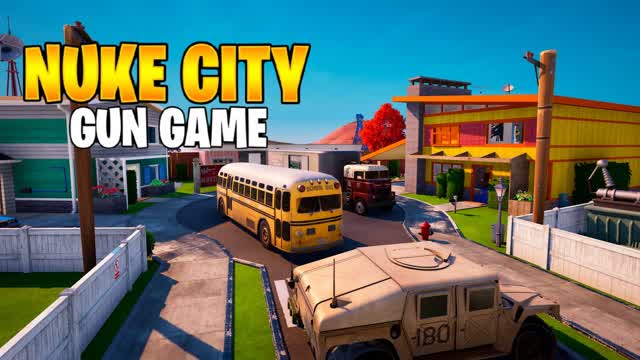 NUKE CITY | FFA — Fortnite Creative map
