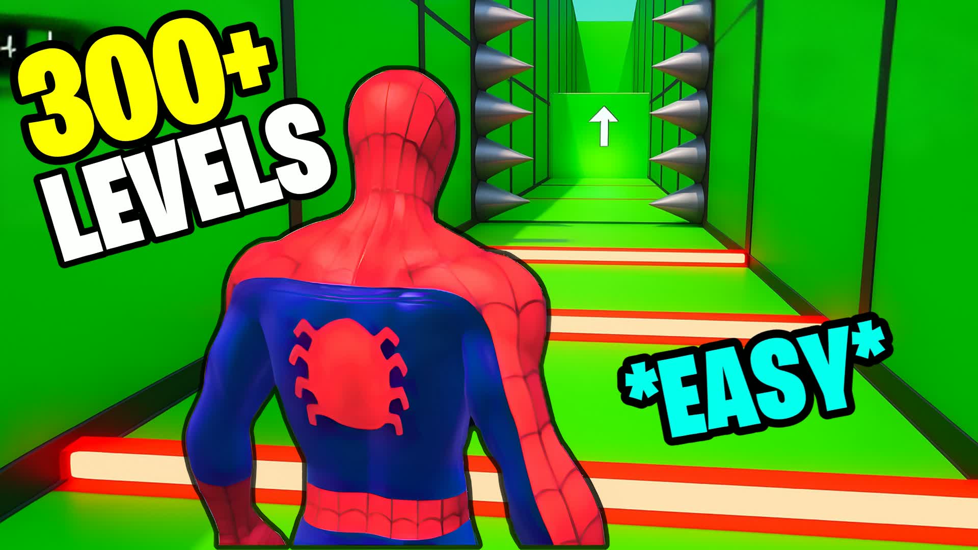 ⭐️DEFAULT PARKOUR 300 LEVELS⭐️ — Fortnite Creative map