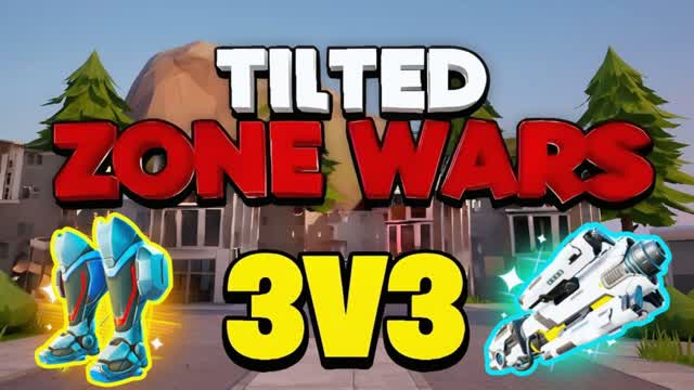 TILTED ZONE WARS 3V3 β Fortnite Creative map
