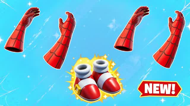 RED VS BLUE SPIDER-MAN DUO 🔴🔵 — Fortnite Creative map