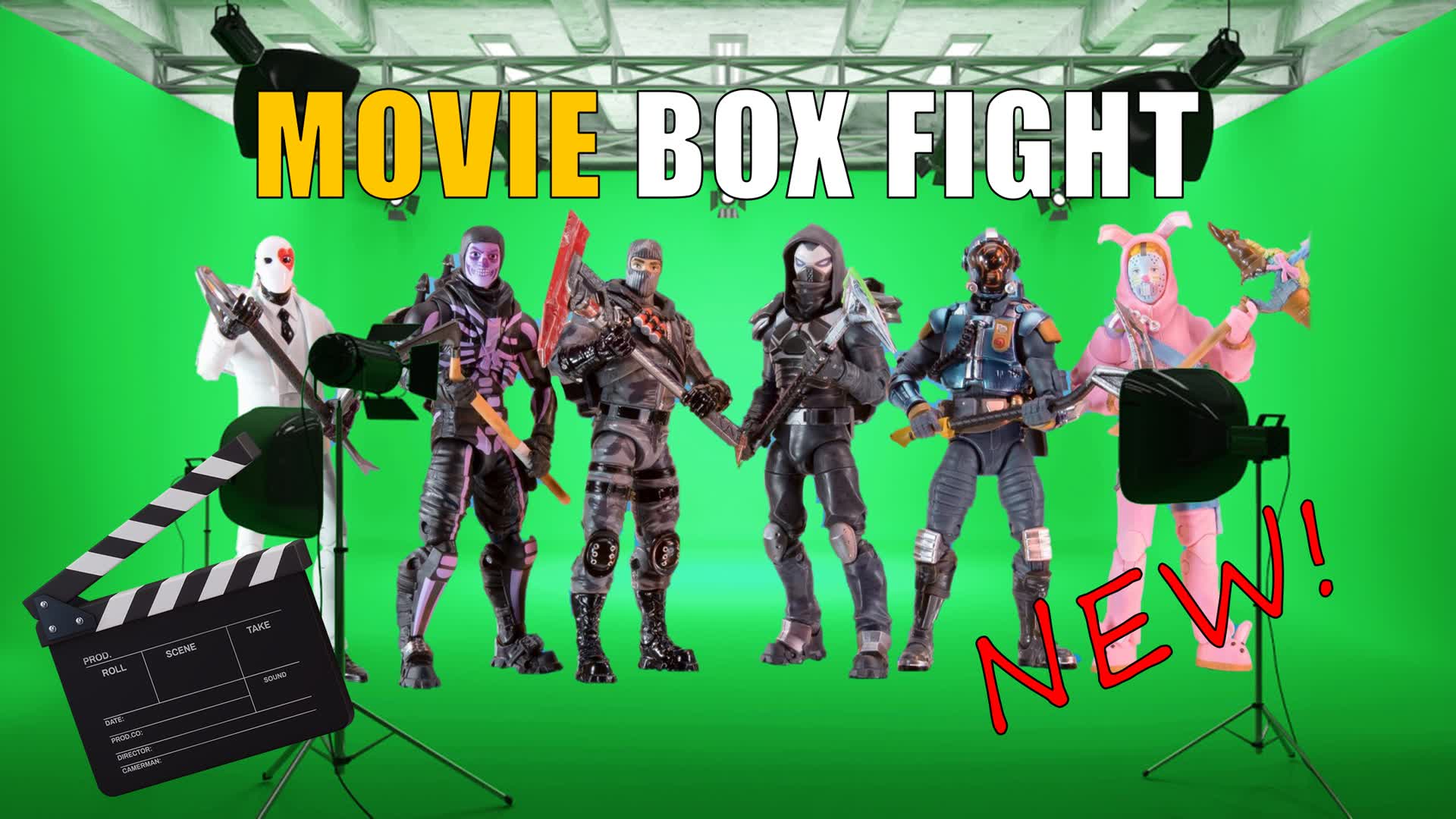 Movie Box Fight — Fortnite Creative map