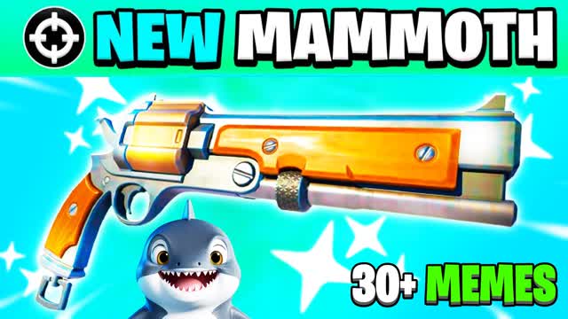 CRAZY SUPER MAMMOTH ONE SHOT SHARK β Fortnite Creative map