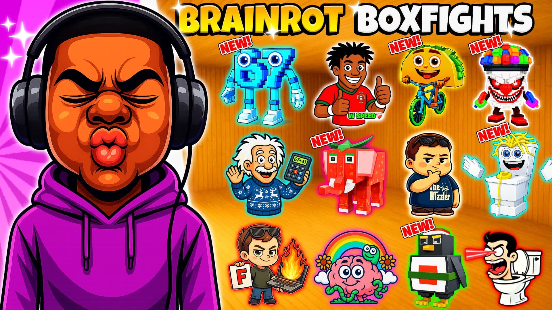 π§ BRAINROT BOX FIGHTS π¦ BOX PVP COOL β Fortnite Creative map