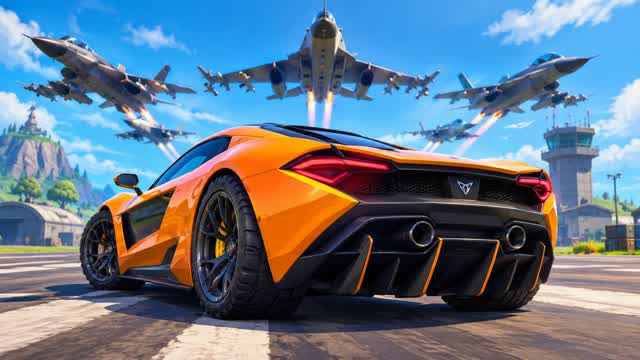 π RUNWAY DRIVE - FFA π« β Fortnite Creative map