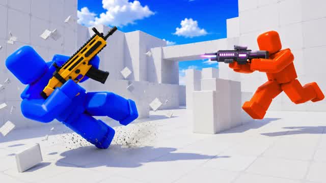 RED VS BLUE MOOOR — Fortnite Creative map