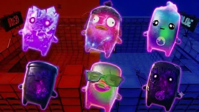 RED VS BLUE AURA67 — Fortnite Creative map