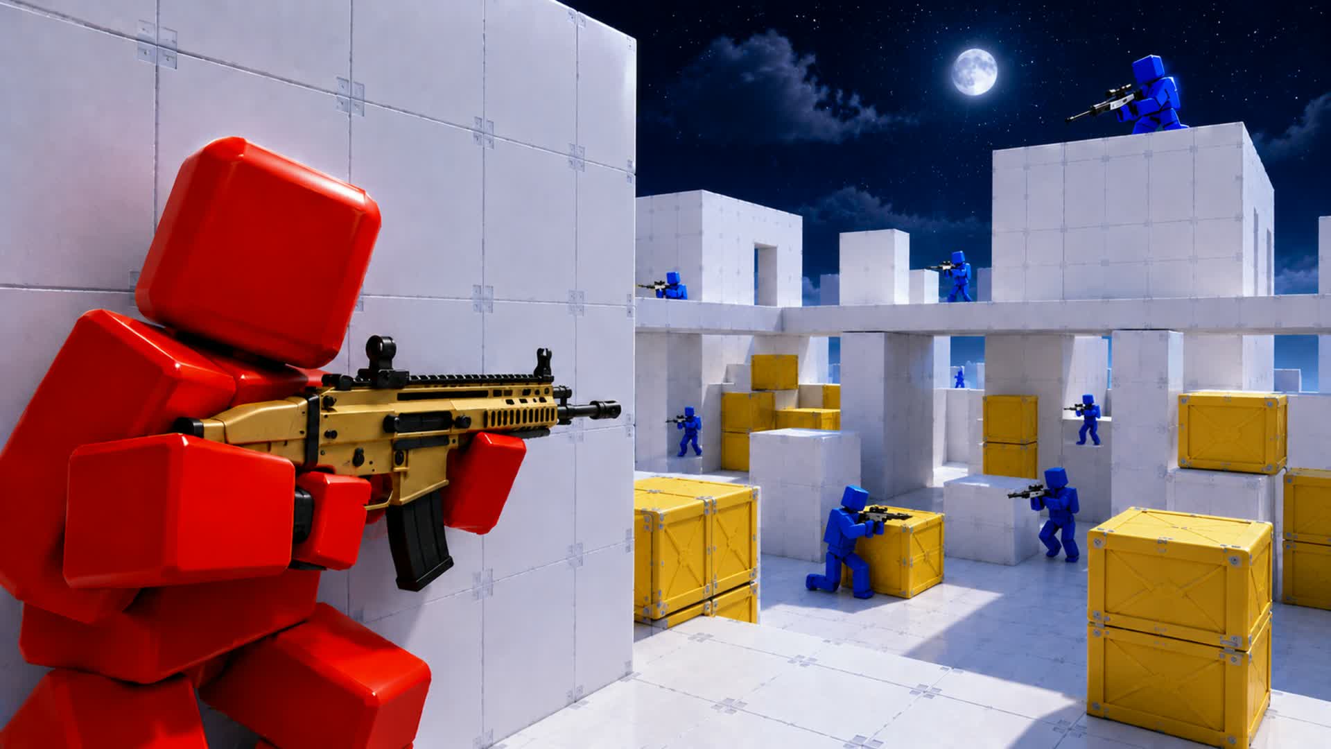 RED VS BLUE NUKE AND NUKES — Fortnite Creative map