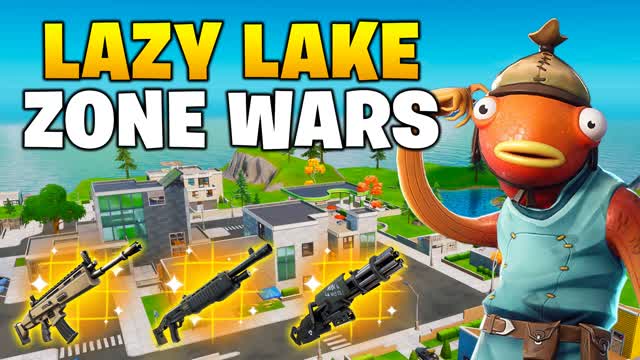 LAZY LAKE ZONE WARS โญ โ Fortnite Creative map