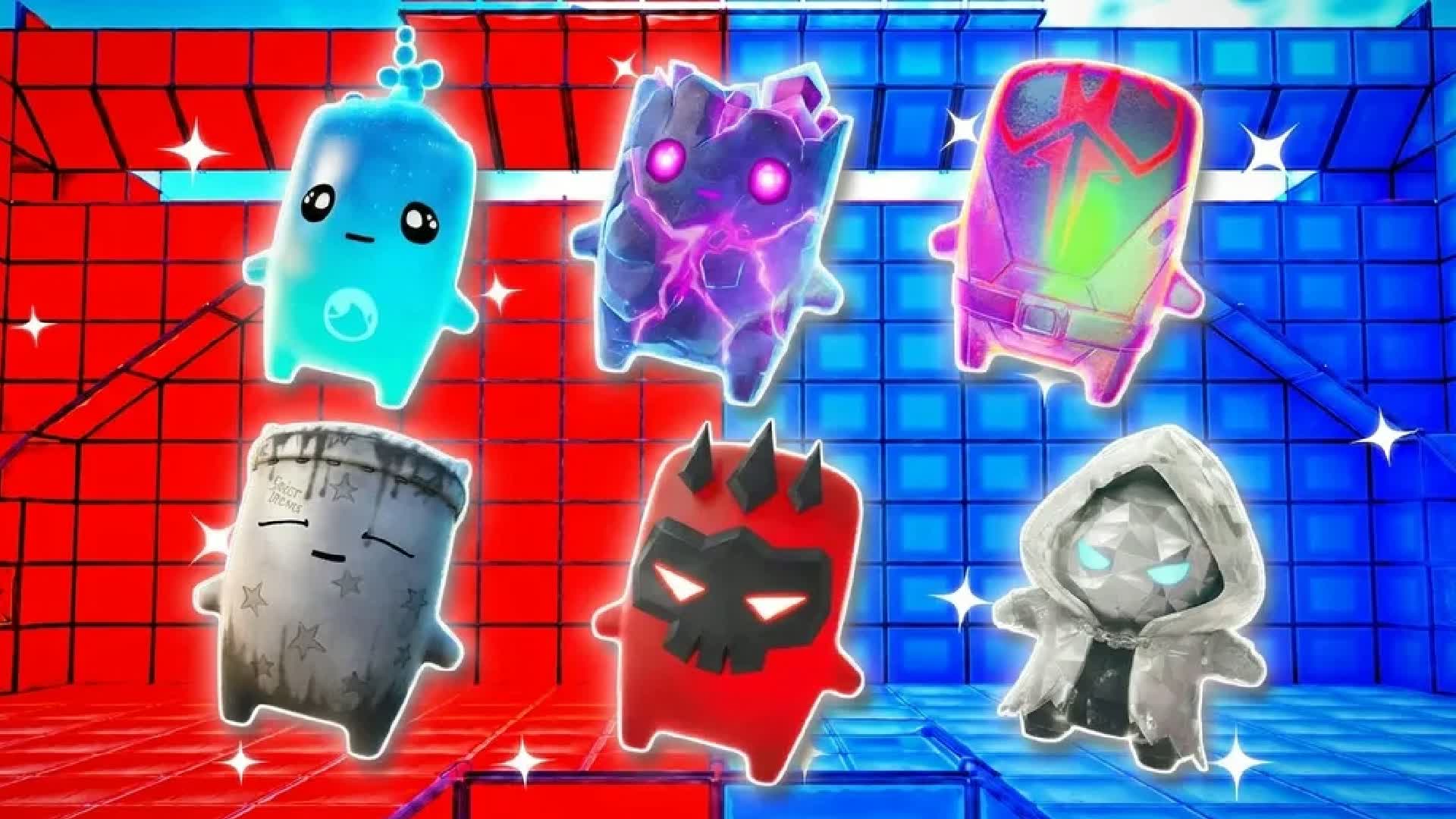 red vs blue 1289348 — Fortnite Creative map