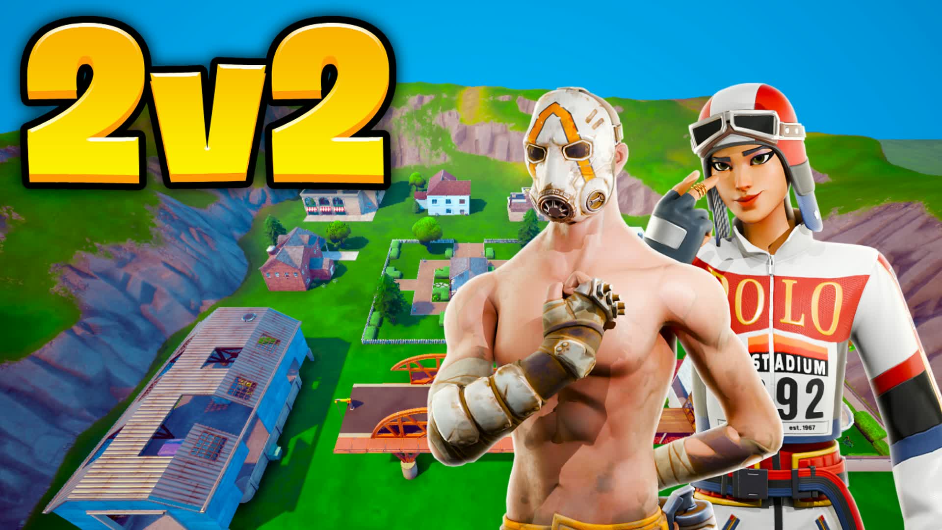 DUO STORM CLUTCH π ZONE WARS 2V2V2 β Fortnite Creative map