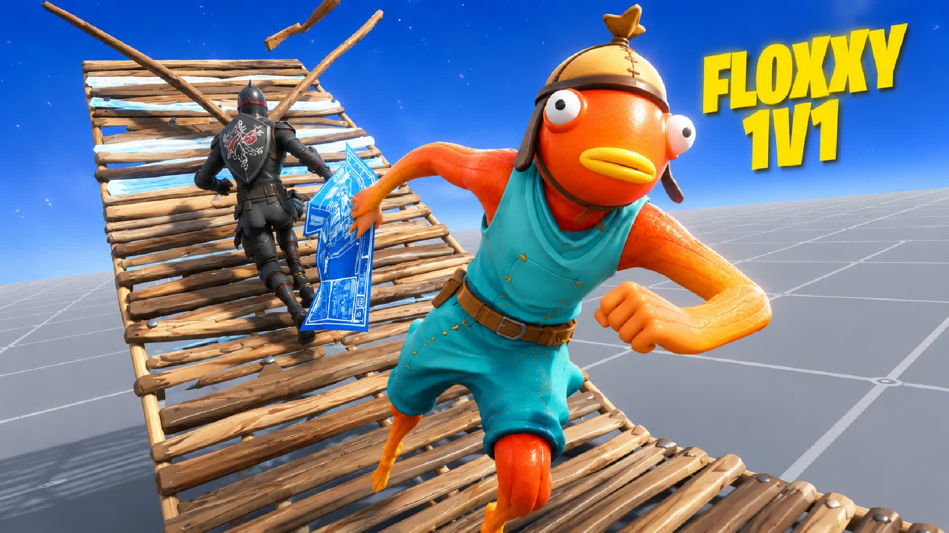 Floxxy 1v1 Bluid Fights — Fortnite Creative map