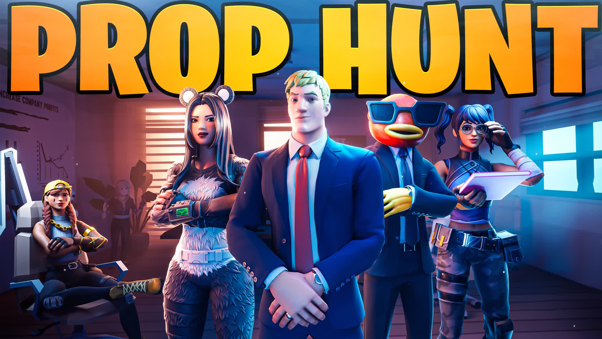OFFICE - PROP HUNT β Fortnite Creative map