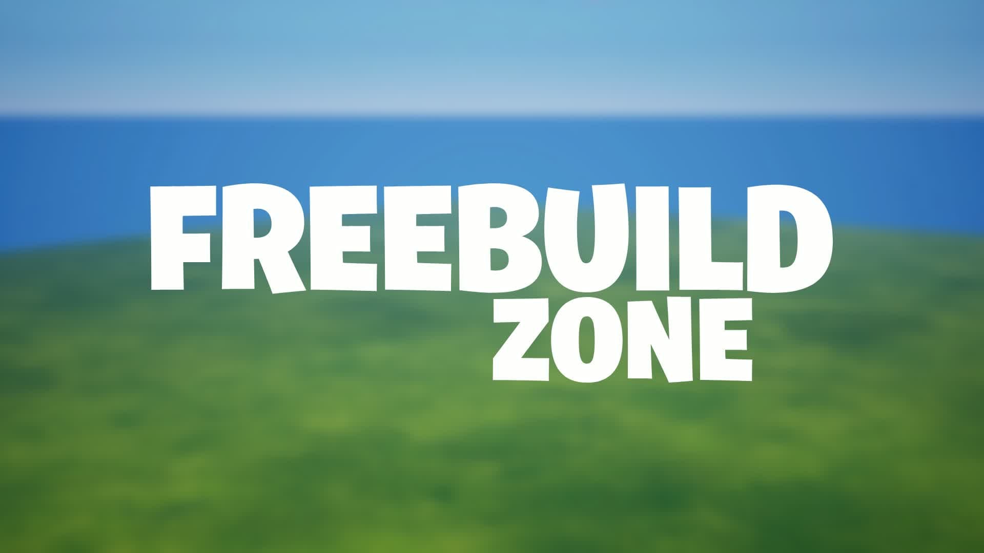 Freebuild zone — Fortnite Creative map