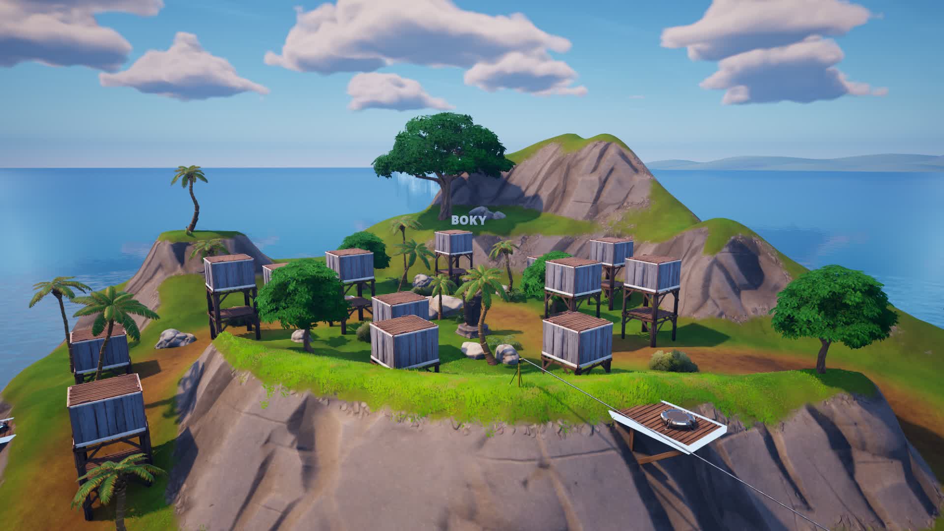 Boky's Zone Wars — Fortnite Creative map