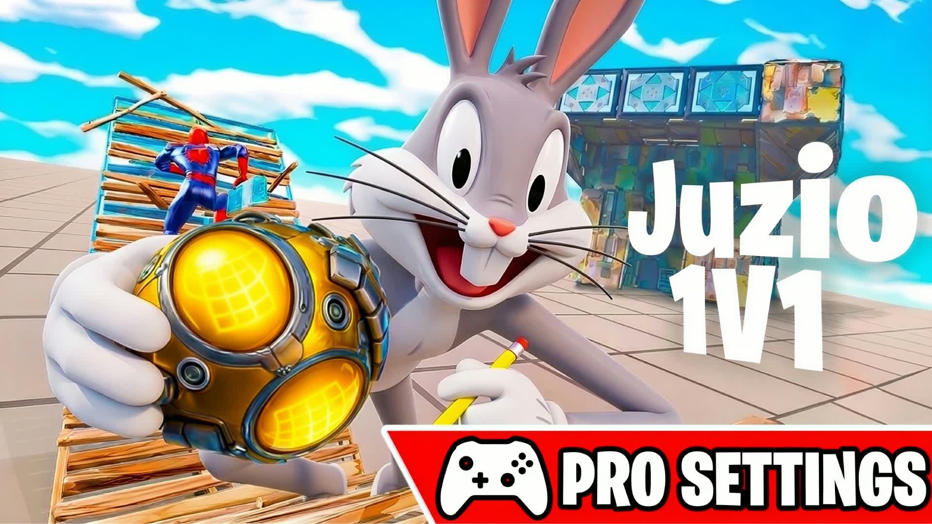 JUZIO 1V1 (AIM & PIECE CONTROL PRACTICE) — Fortnite Creative map