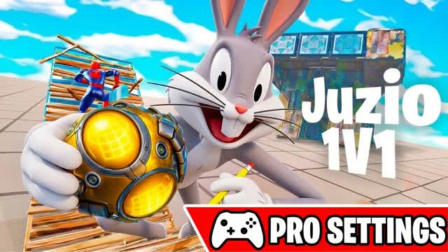 JUZIO 1V1 (AIM & PIECE CONTROL PRACTICE) โ Fortnite Creative map