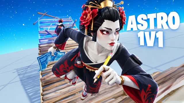 ASTRO 1v1 Build Fights (200 PUMPS) — Fortnite Creative map