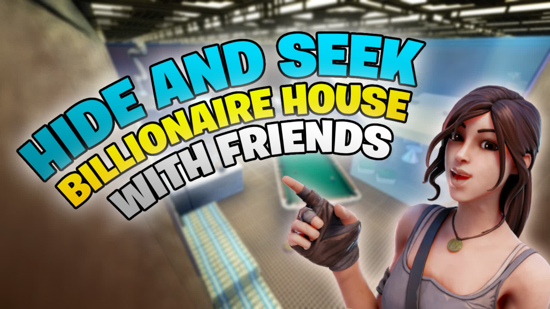BILLIONAIRE HOUSE HIDE AND SEEK — Fortnite Creative map