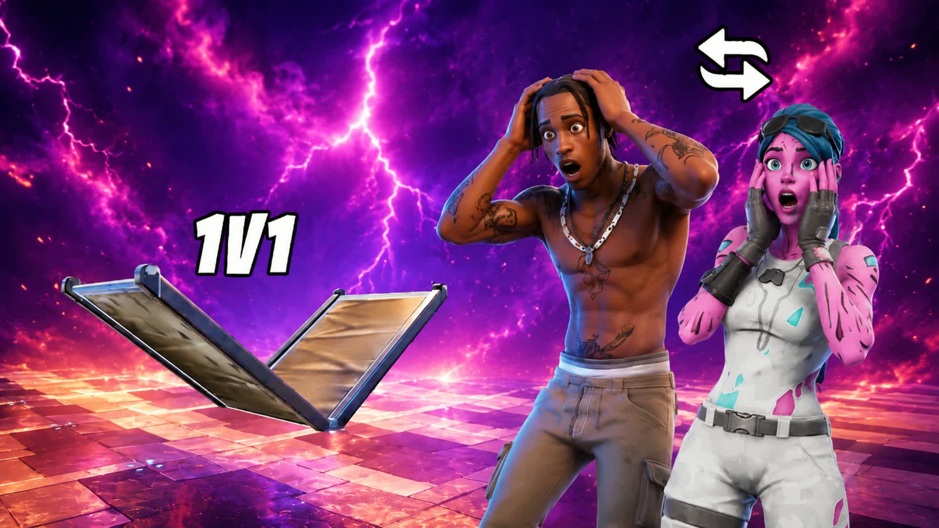 RELOAD 1V1 — Fortnite Creative map