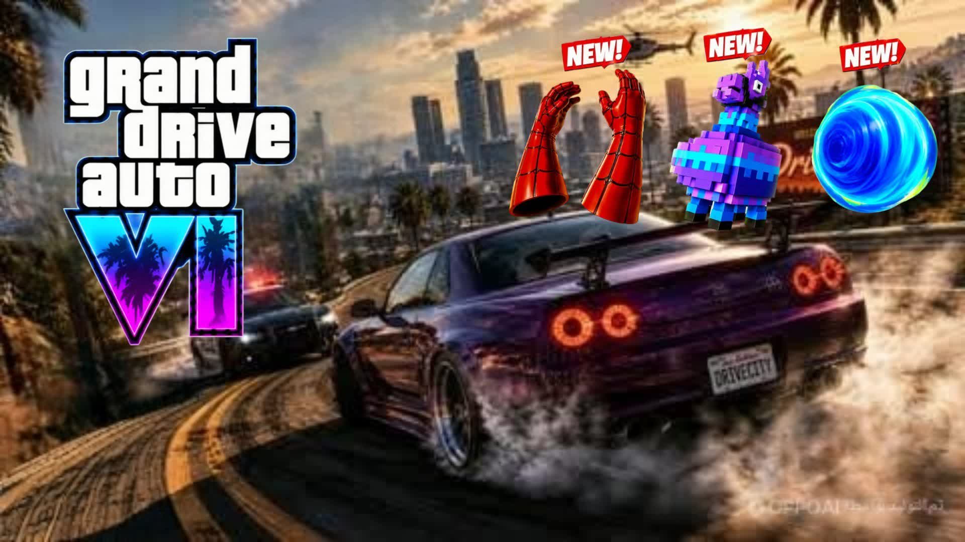 THEY DRIVING CARS FFA π΄ β Fortnite Creative map
