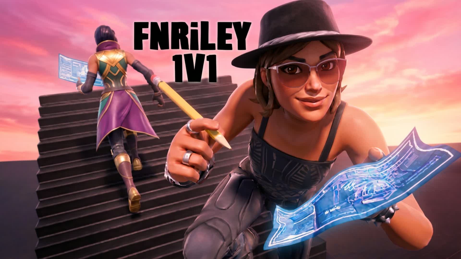 FNRILEYS 1V1 — Fortnite Creative map