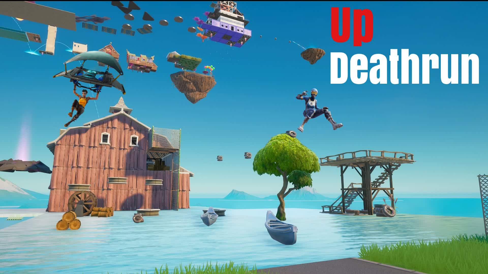 up Deathrun — Fortnite Creative map