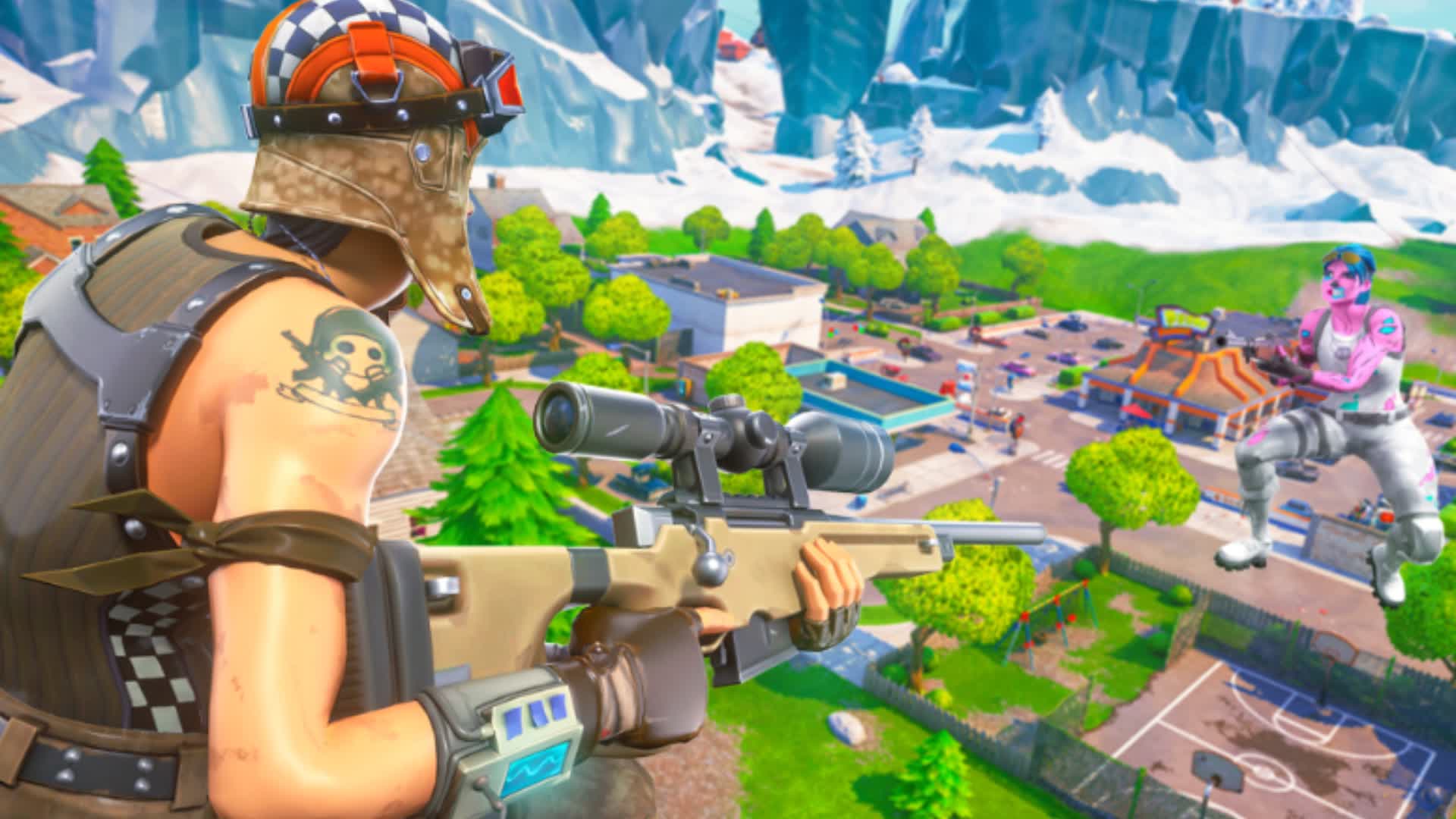 Heavy Sniper One Shot — Fortnite Creative map