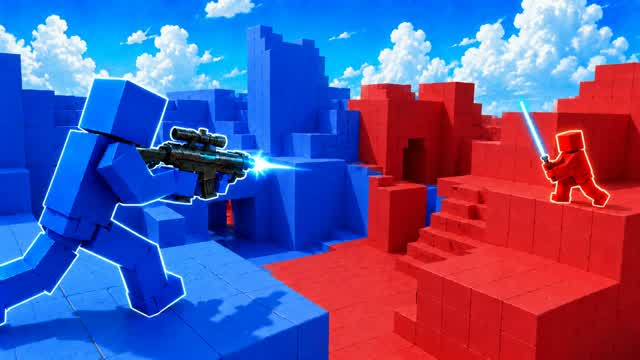 RED VS BLUE RETURN — Fortnite Creative map