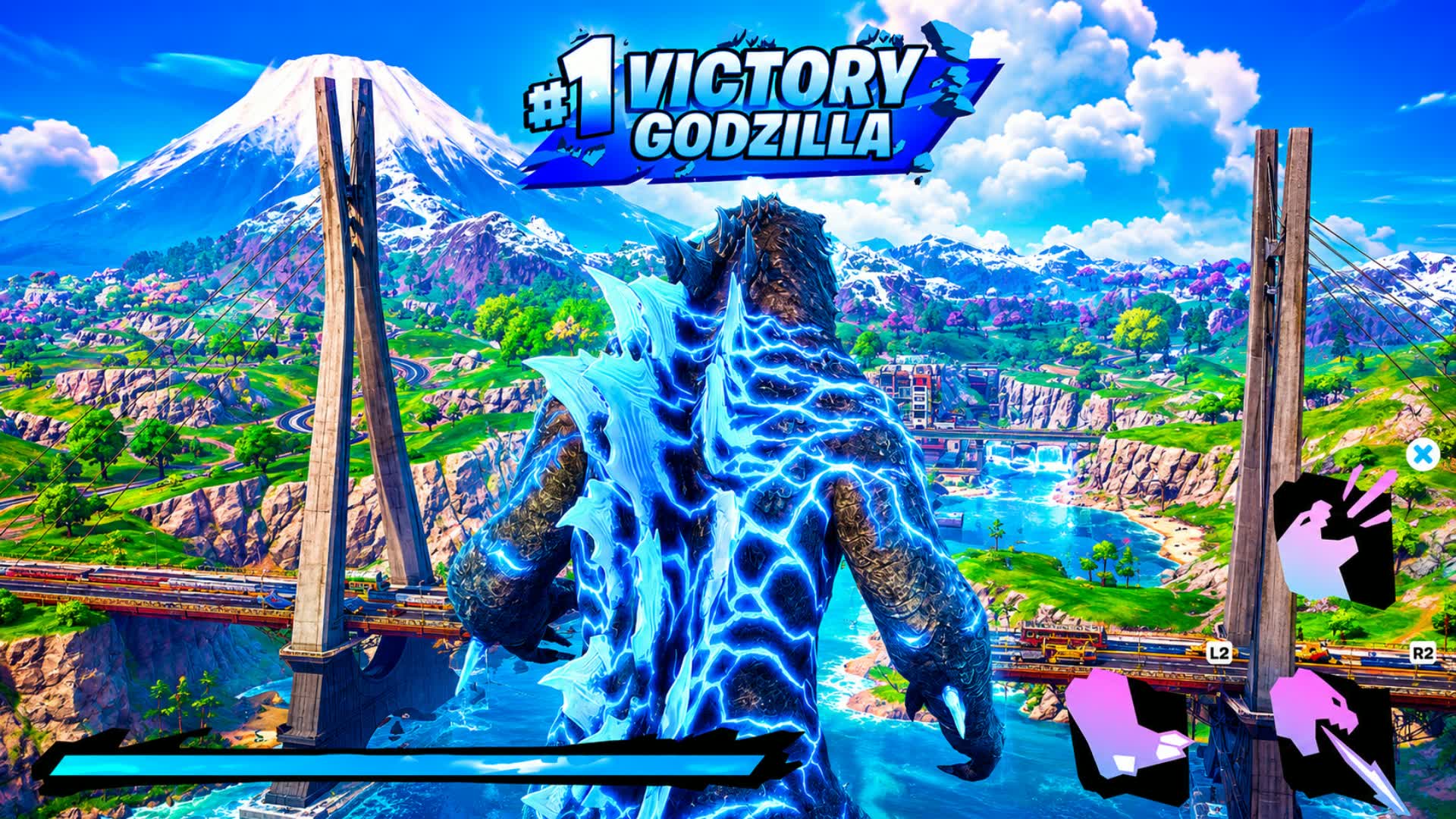 GODZILLA SURVIVAL EXTREME — Fortnite Creative map
