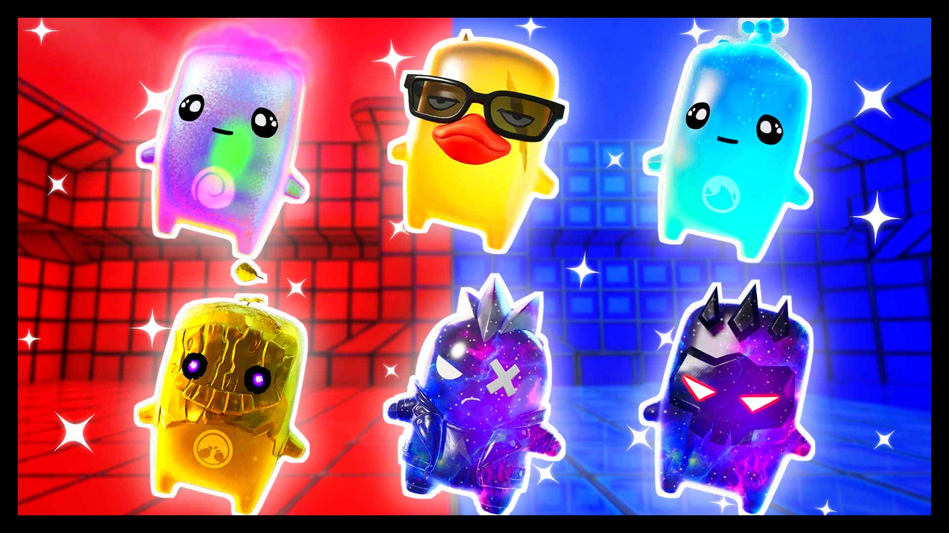 RED VS BLUE FIRE WITH PATIENCE π΄π΅ β Fortnite Creative map