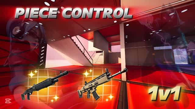 PIECE CONTROL RED VS BLUE 1V1 — Fortnite Creative map