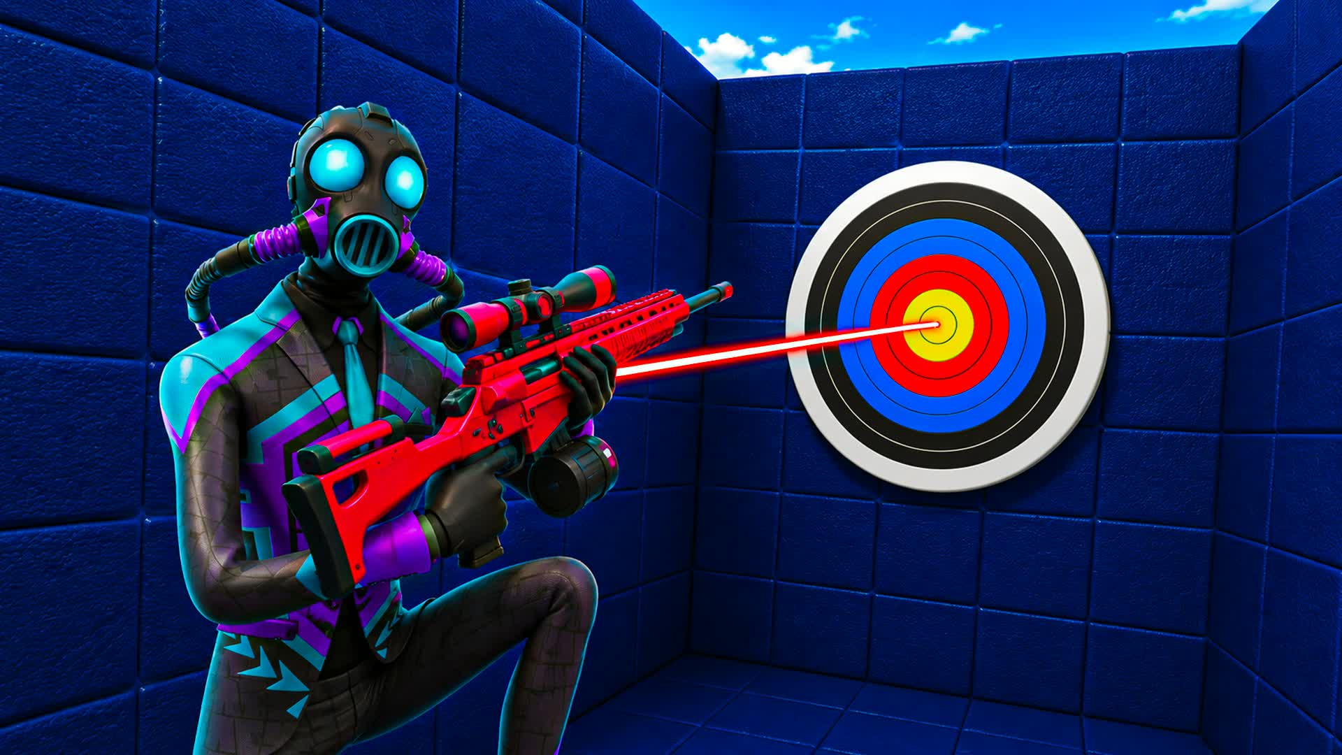 CHAOS TRICKSHOT PARKOUR — Fortnite Creative map