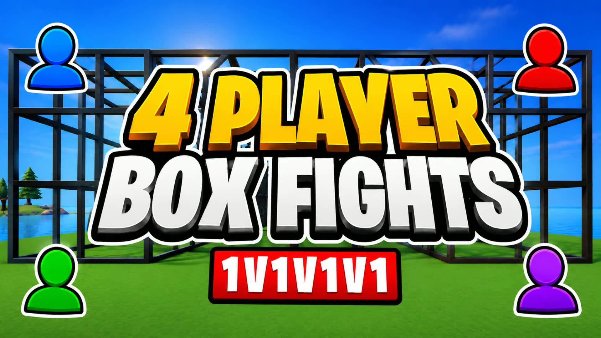4 Player Box Fight β Fortnite Creative map