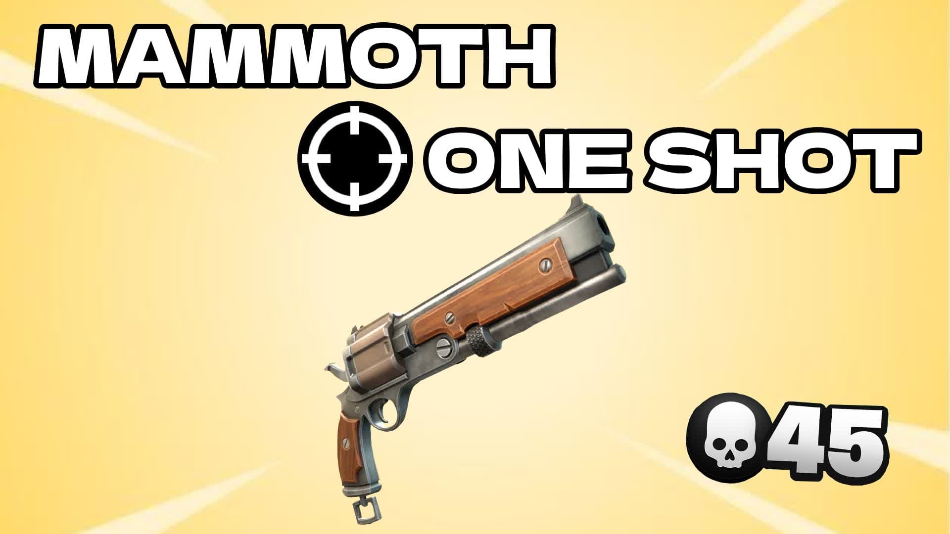 Mammoth one shot π― β Fortnite Creative map