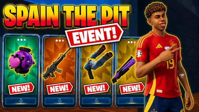 🔥MBAPPE DICTATOR THE PIT - FREE FOR ALL — Fortnite Creative map