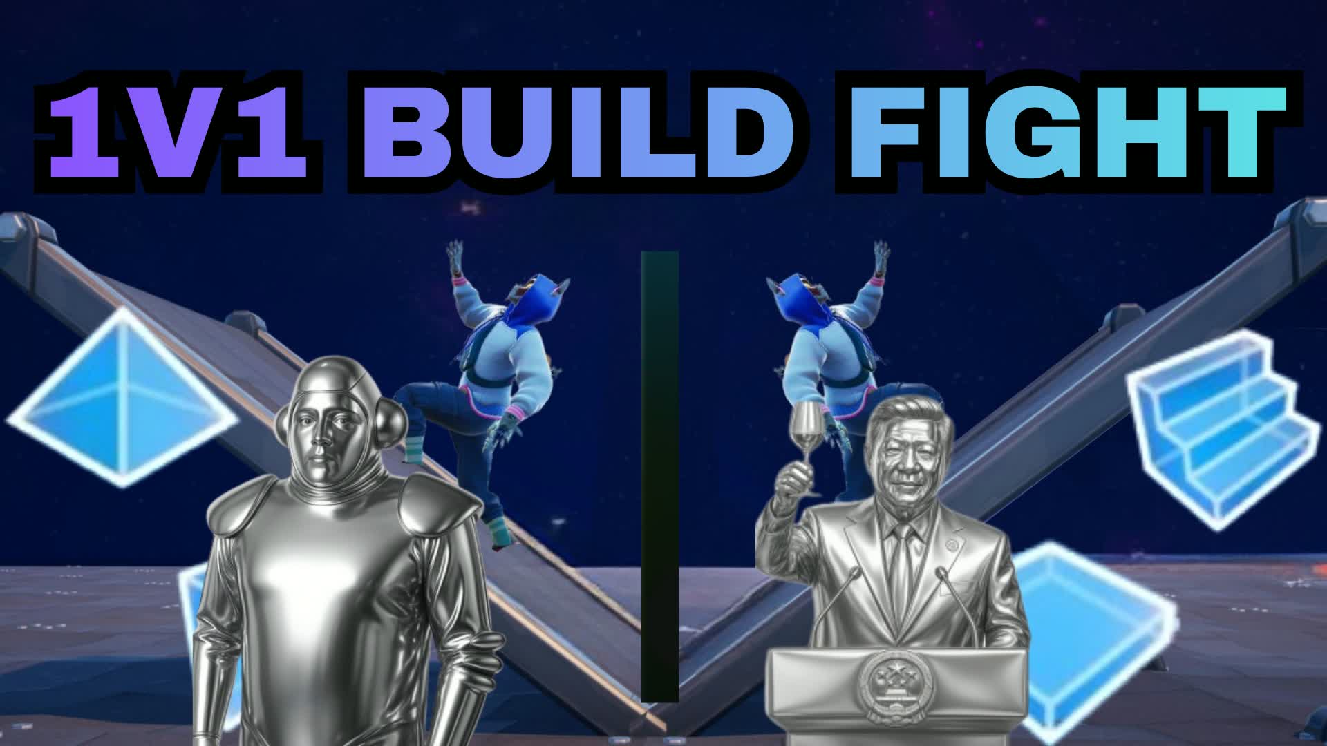 1v1 build foght — Fortnite Creative map