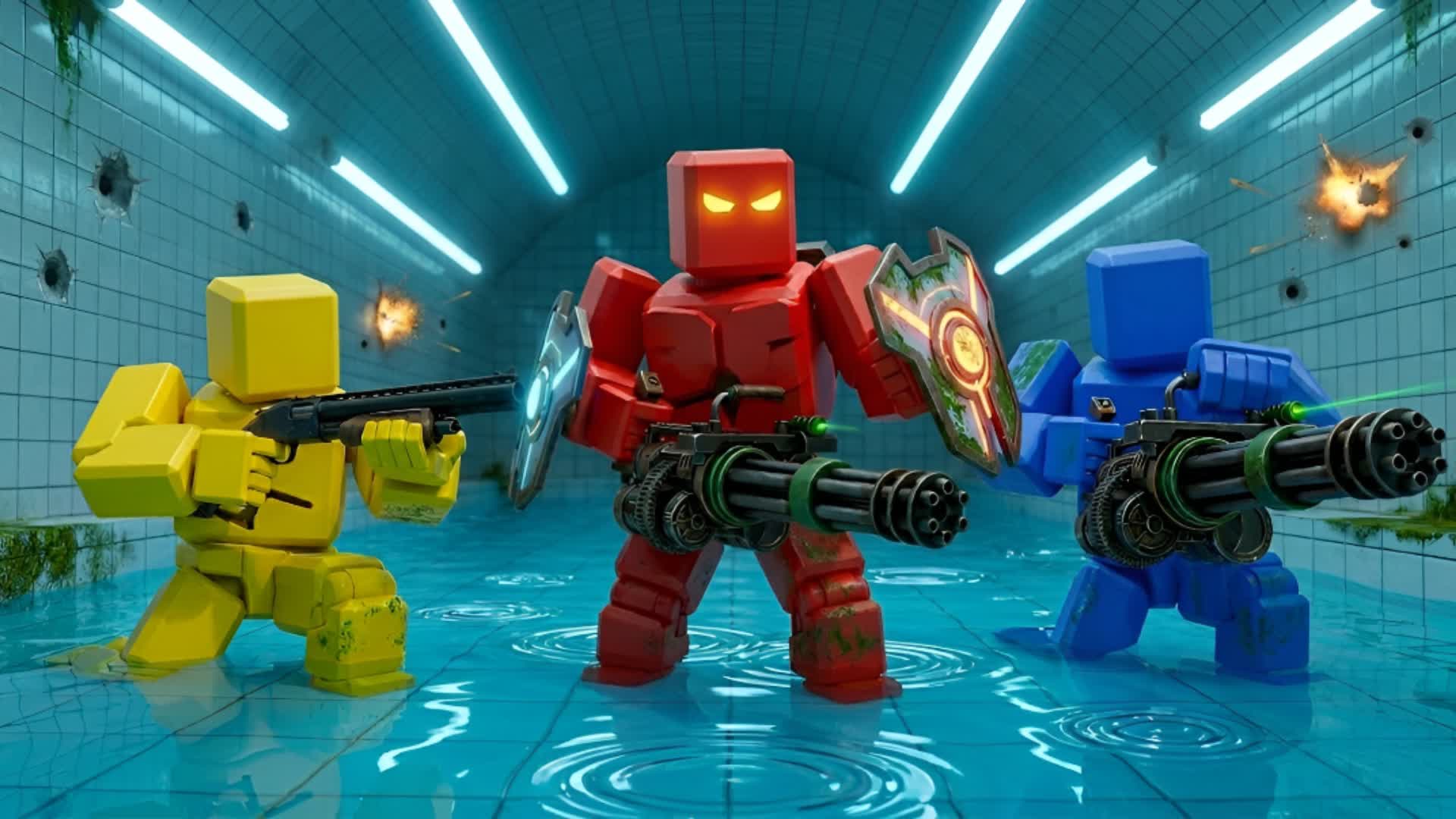 RED VS BLUE π΄π΅ SECRET CRATE π€«π¦ β Fortnite Creative map
